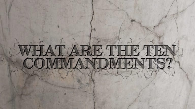 “ten Commandments” Sermon Series Part 2 Second Reformed Church Of